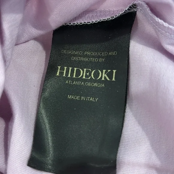PING x HIDEOKI 19th Collection T-Shirt Lavendar XL NWT - Picture 8 of 11